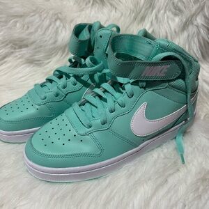 Nike 6 Teal high top sneakers